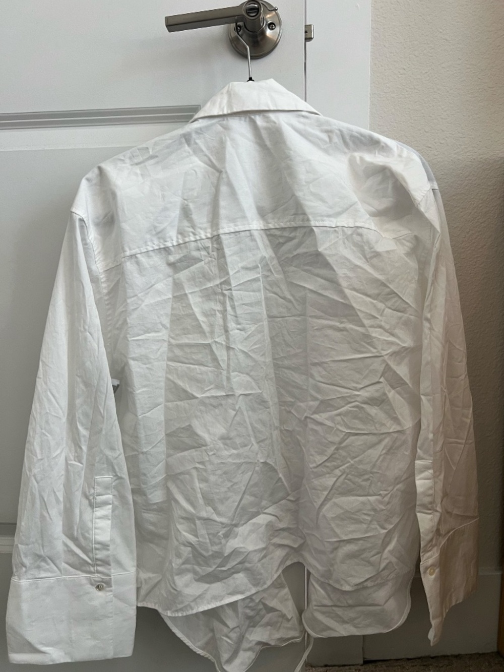 NWT Mango Cotton Cross Shirt - Picture 5 of 6